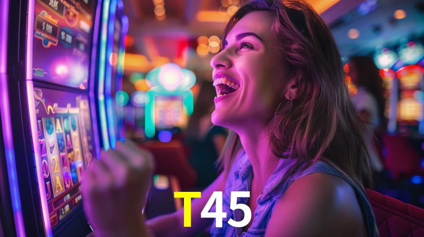Sinta a adrenalina dos jogos de cassino com T45